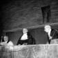 Luigi Einaudi e Papi durante la cerimonia della co ...