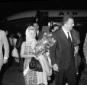 Fellini e Masina sulla pista dell'aeroporto