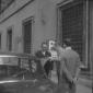 Folchi al parcheggio del Senato prima della riunio ...