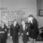 Il ministro Folchi sale le scale dell'Eliseo con l ...