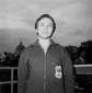 La campionessa di nuoto Heda Frost presente all'in ...