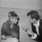 Gianni Garco e Catherine Spaak sul set del film Di ...