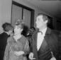 L'arrivo di Vittorio Gassman e Annette Stroyberg