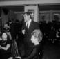 Vittorio Gassman e Annette Stroyberg nel foyer del ...