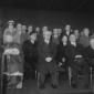 Gronchi con Merzagora, il cardinal Micara ed altre ...