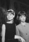 Hepburn Audrey con Gina Lollobrigida in una sala d ...