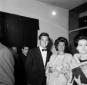 Jeffrey Hunter e la moglie alla prima de 