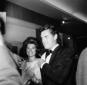 Jeffrey Hunter e la moglie alla prima del film 