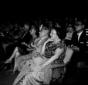 Nilde Iotti e Palmiro Togliatti seduti in platea d ...