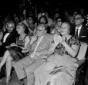 Nilde Iotti e Palmiro Togliatti seduti in platea d ...