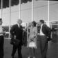 Nino Crisman colto all'esterno dell'Aeroporto di F ...