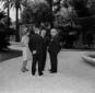 Leone con la moglie, Piccioni ed altra personalit ...