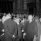 Leone, Merzagora, Taviani ed altri al funerale di  ...