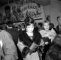 Gina Lollobrigia arriva al Quattro Fontane in occa ...