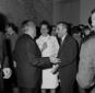 Goffredo Lombardo conversa con la moglie Carla Bon ...