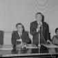 Goffredo Lombardo ascolta l'intervento di Italo Ge ...