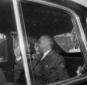 Mattarella in automobile