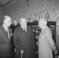 Giuseppe Medici conversa con Luigi Einaudi e Renat ...
