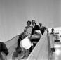 Ricardo Montalban e Georgiana Young posano sulla s ...