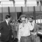 Gino Paoli all'aeroporto di Fiumicino, in partenza ...