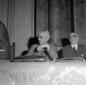 Ferruccio Parri ad una riunione