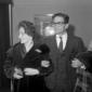 Pier Paolo Pasolini con la madre, Susanna Colussi, ...