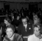 Giuseppe Pella con la moglie ad una prima al Teatr ...