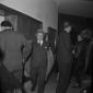 Attilio Piccioni nel foyer del teatro Sistina per  ...