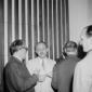 Guido Piovene ed altre personalit ad un congresso ...