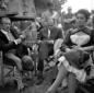 Rosanna Schiaffino con Peppino De Filippo, dietro  ...