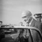 Robert Schuman arriva all'aeroporto di Ciampino -  ...