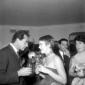 Jean Seberg e Walter Chiari alla prima del film 