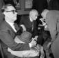 Mario Soldati e Luigi Einaudi all'inaugurazione de ...
