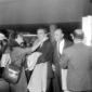 Krystyna Stypulkowska, all'arrivo all'Aeroporto di ...