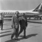Il ministro Taviani sulla pista dell'aeroporto di  ...