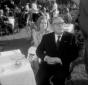 Palmiro Togliatti con la figlia Marisa al ricevime ...