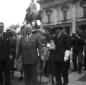 Harry Spencer Truman in piazza del Campidoglio, co ...