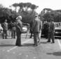Harry Spencer Truman in via dei Fori Imperiali con ...