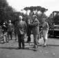 Harry Spencer Truman in via dei Fori Imperiali con ...