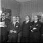 Umberto Tupini con Folchi, l'avvocato Bruno e altr ...