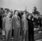 Tupini accanto a Giulio Onesti del CONI all'inaugu ...