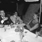 Alida Valli seduta al ristorante in occasione dell ...
