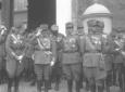 Foto di gruppo dei generali italiani al Quirinale