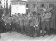 Soldati in posa al Vittoriano