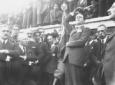 Un comizio fascista