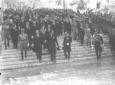 Mussolini al Vittoriano al termine della cerimonia