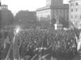 Raduno di fascisti al Vittoriano
