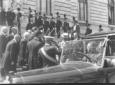 L'arrivo di Vittorio Emanuele III al Parlamento
