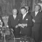 Einaudi e Martino ripresi nella sala del Quirinale ...
