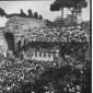 Veduta dall'alto dello Stadio di Domiaziano gremit ...